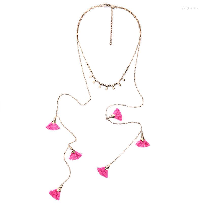 Pendant Necklaces Bulk Price Fashion Women's Friendship Benefits Accessories Super Long Pink Tasssel For Women
Pendant Necklaces Bulk Price Fashion Women's Friendship Benefits Accessories Super Long Pink Tasssel For Women