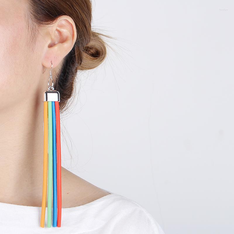 Dangle Earrings YD&YDBZ Colorful Rubber Long For Women Gothic Design Hanging Earring Jewelry Ethnic Festival Ear Accessories Female
Dangle Earrings YD&YDBZ Colorful Rubber Long For Women Gothic Design Hanging Earring Jewelry Ethnic Festival Ear Accessories Female