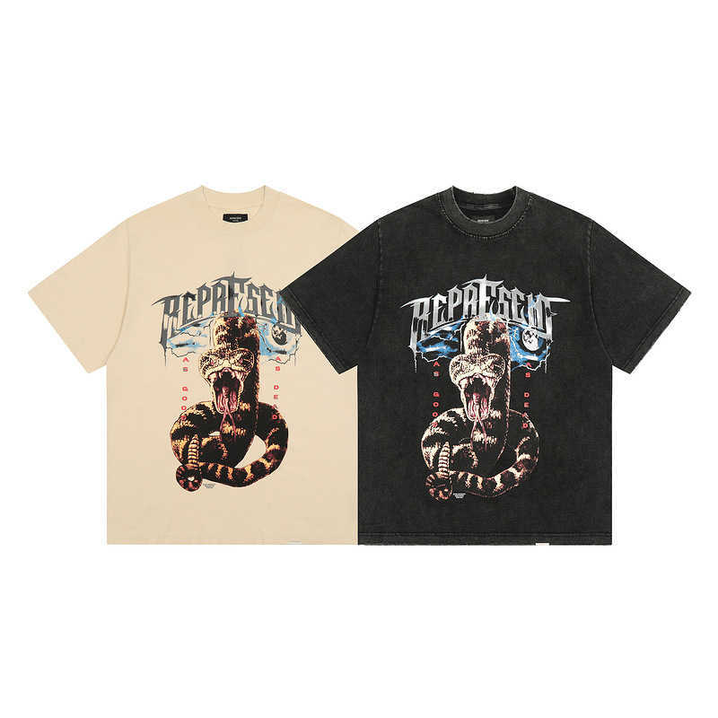 2023 New Men' and Women' t Shirt Fashion Design Brand Present' Vintage Boa Constrictor Destroys Water Wash Used Loose Fog High Street Short Sleeve 0udc, Black
2023 New Men' and Women' t Shirt Fashion Design Brand Present' Vintage Boa Constrictor Destroys Water Wash Used Loose Fog High Street Short Sleeve 0udc, Black
