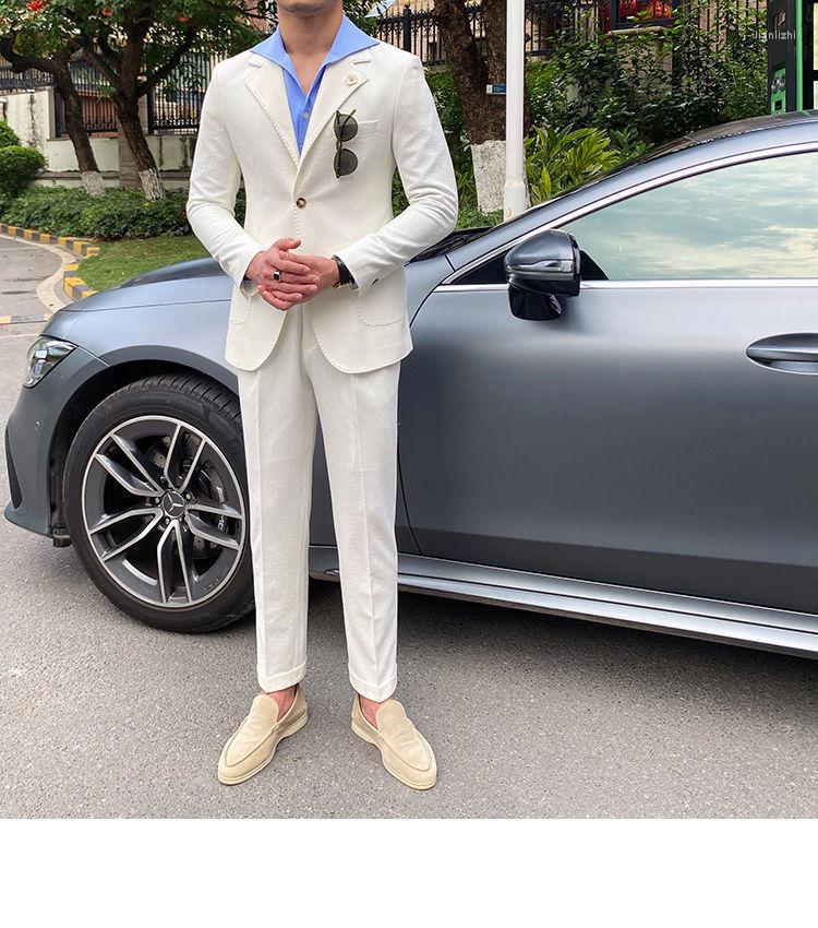 Men's Suits Xc1440 Fashion Men's Sets 2023 Runway Luxury European Design Party Style Clothing, White
Men's Suits Xc1440 Fashion Men's Sets 2023 Runway Luxury European Design Party Style Clothing, White