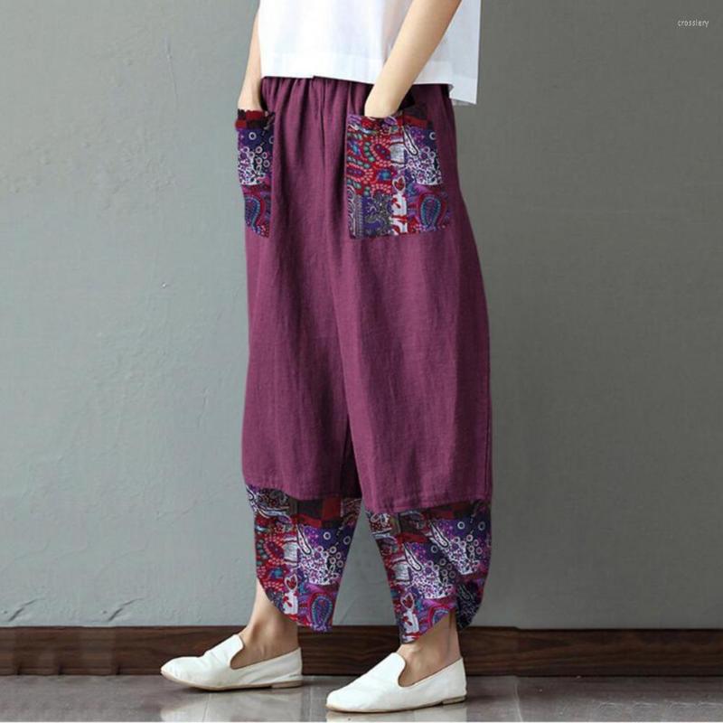 Women's Pants Trouser Stylish Ethnic Print Pockets Summer Vintage All Match For Vacation, Red
Women's Pants Trouser Stylish Ethnic Print Pockets Summer Vintage All Match For Vacation, Red