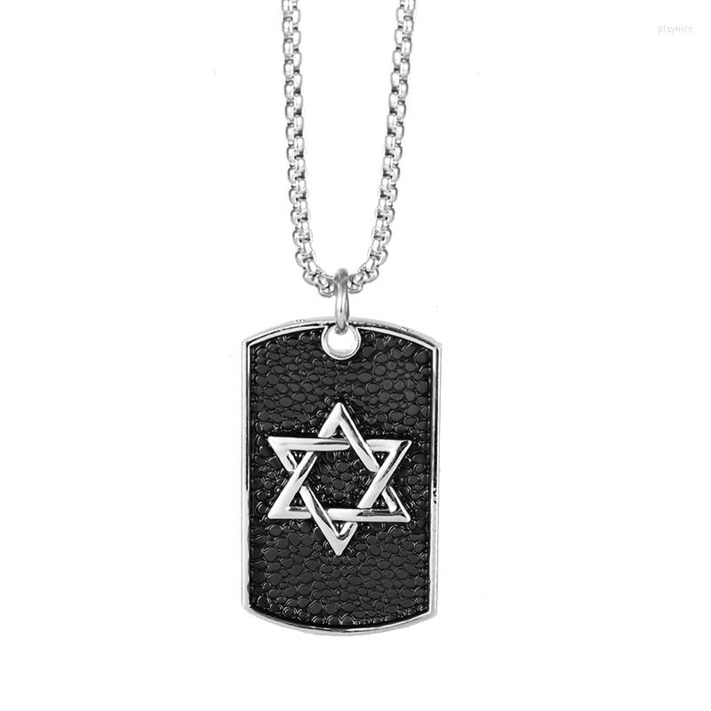 Pendant Necklaces Solomon Punk Star Of David Necklace Stainless Steel Hexagram Lucky Aumlet Hip Hop Judaism Titanium Motorcycle Jewelry
Pendant Necklaces Solomon Punk Star Of David Necklace Stainless Steel Hexagram Lucky Aumlet Hip Hop Judaism Titanium Motorcycle Jewelry
