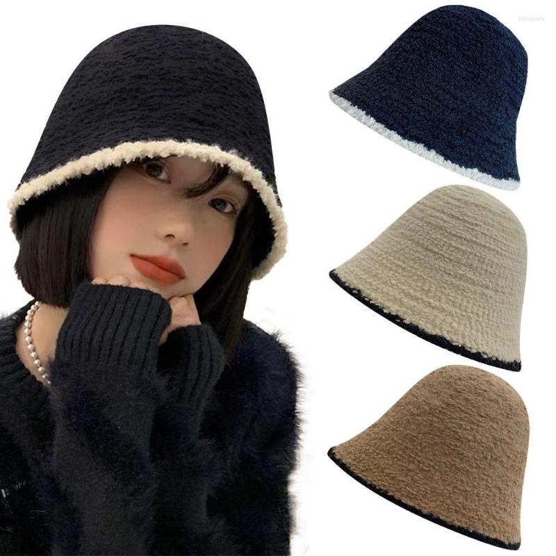 Berets Fashion Thick Knitted Hat Women Warm Woolen Fisherman Hip-Hop Skullies Cap Costume Winter Bonnet Bucket, Black
Berets Fashion Thick Knitted Hat Women Warm Woolen Fisherman Hip-Hop Skullies Cap Costume Winter Bonnet Bucket, Black