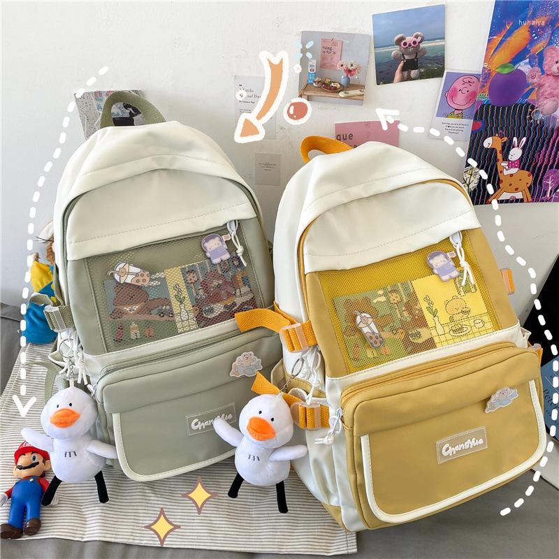 Backpack 2023 Student Backpacks Female Korean Version Bags For Teenage Girl Cute Travel Rucksack Bag Women Bookbag Mochila, Green
Backpack 2023 Student Backpacks Female Korean Version Bags For Teenage Girl Cute Travel Rucksack Bag Women Bookbag Mochila, Green