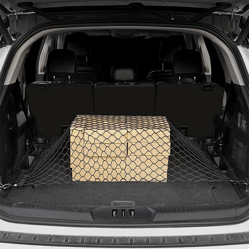 Car Organizer 70 70cm Single Layer Trunk Net Boot Storage Nylon Mesh Elastic Rear 4 Hook Luggage Cargo Holder Universal
Car Organizer 70 70cm Single Layer Trunk Net Boot Storage Nylon Mesh Elastic Rear 4 Hook Luggage Cargo Holder Universal