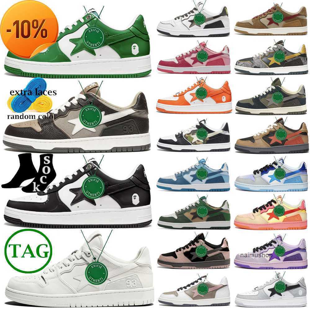 NEW Casual Shoes mens womens Sneakers Bapestas Designer Black Grey Orange White Blue Red Platform 2023 Bapesta Baped Sta Sk8 Women Mens Camo JORDON JORDEN, Color # 2
NEW Casual Shoes mens womens Sneakers Bapestas Designer Black Grey Orange White Blue Red Platform 2023 Bapesta Baped Sta Sk8 Women Mens Camo JORDON JORDEN, Color # 2