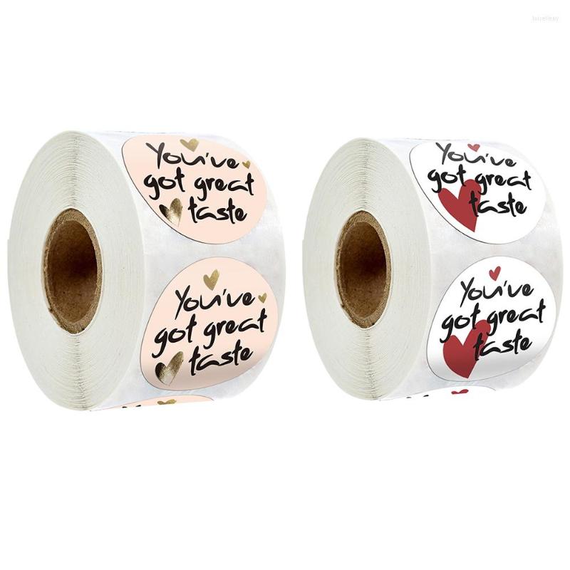 Jewelry Pouches You've Got Great Taste Stickers 500pcs 1 Inch Thank You Sealing Labels For Handmade Bakery Envelope Seals
Jewelry Pouches You've Got Great Taste Stickers 500pcs 1 Inch Thank You Sealing Labels For Handmade Bakery Envelope Seals