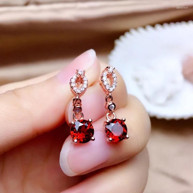 Dangle Earrings Original Design Inlaid Ruby Rose Gold Long Retro Light Luxury Shiny Noble Charm Female Brand Silver Jewelry
Dangle Earrings Original Design Inlaid Ruby Rose Gold Long Retro Light Luxury Shiny Noble Charm Female Brand Silver Jewelry