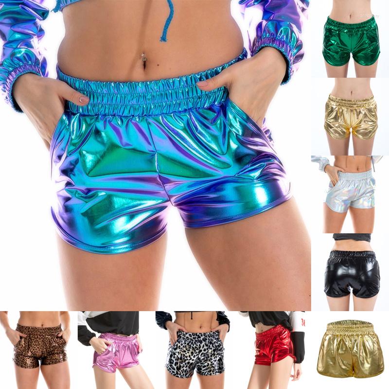 Women's Shorts Shiny Metallic Women Pants Leopard Print Boxer Short PU Night Party Club Wear Sexy Loose With Pockets, Black white
Women's Shorts Shiny Metallic Women Pants Leopard Print Boxer Short PU Night Party Club Wear Sexy Loose With Pockets, Black white