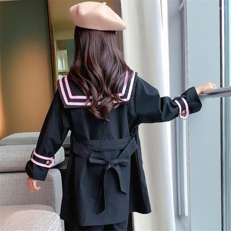 Coat Spring Autumn Children's Clothing Baby Girl Windbreaker Fashion Solid Color Forbig Girls 6-15Y, Picture shown
Coat Spring Autumn Children's Clothing Baby Girl Windbreaker Fashion Solid Color Forbig Girls 6-15Y, Picture shown