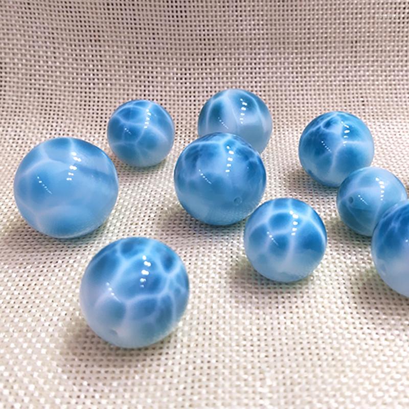 Beads One PIECE Loose Larimar 6-20MM Round For DIY Jewelry Making FPPJ Wholesale Nature Gem Stone
Beads One PIECE Loose Larimar 6-20MM Round For DIY Jewelry Making FPPJ Wholesale Nature Gem Stone