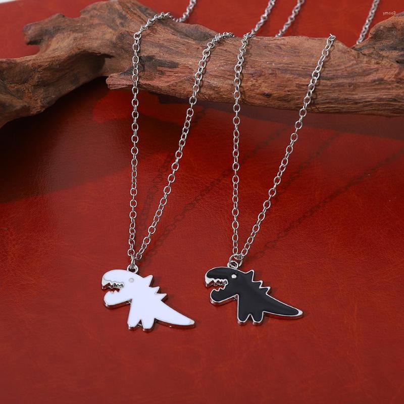 Pendant Necklaces Trendy Hip-hop For Women And Man Lovely Cartoon Dinosaur Necklace Metal Chain Lovers Jewelry
Pendant Necklaces Trendy Hip-hop For Women And Man Lovely Cartoon Dinosaur Necklace Metal Chain Lovers Jewelry