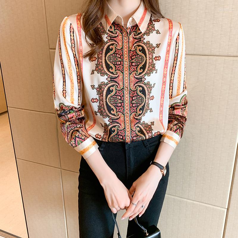 Women' Blouses Viantge Long Sleeve Shirts Women Retro European Style Femme Blusa Feminina, Mixed
Women' Blouses Viantge Long Sleeve Shirts Women Retro European Style Femme Blusa Feminina, Mixed