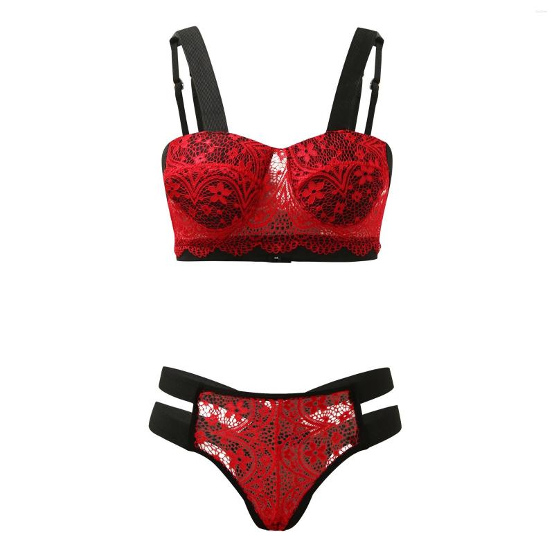 Bras Sets Seamless Bra Lace Sexy Lingerie Woman Push Up & Brief Set Erotic Underwear See Through Teddy 2023, Red
Bras Sets Seamless Bra Lace Sexy Lingerie Woman Push Up & Brief Set Erotic Underwear See Through Teddy 2023, Red
