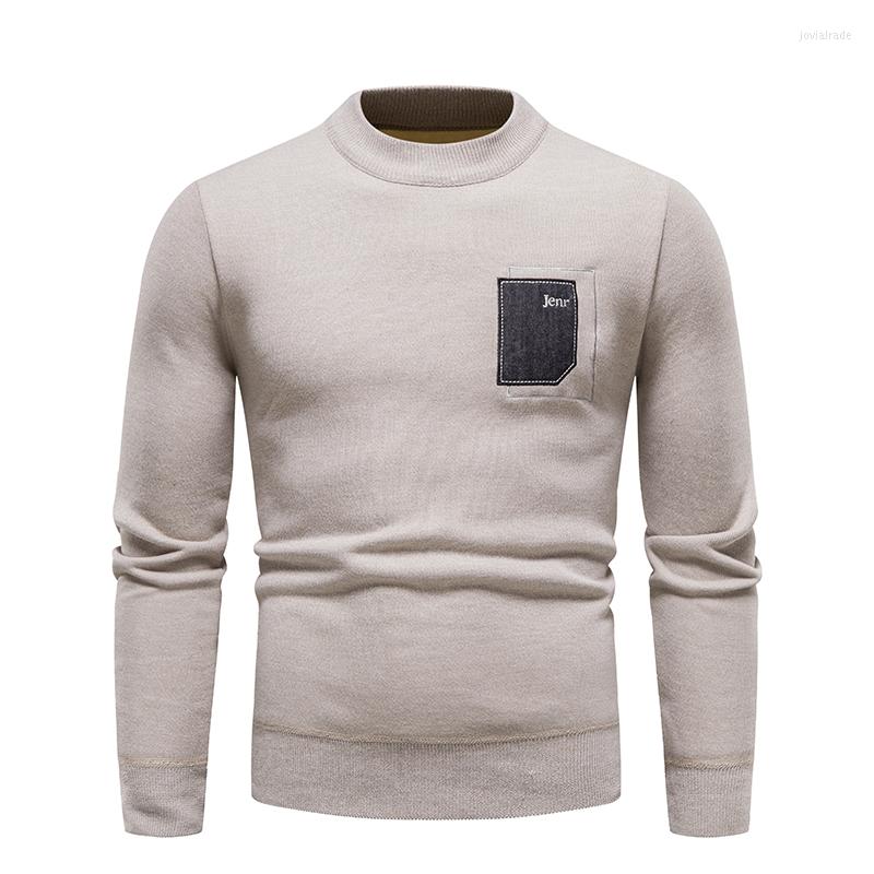 Men' Sweaters 2023 Casual Solid Men High Elasticity Fashion Slim Fit O Neck Pullovers, White
Men' Sweaters 2023 Casual Solid Men High Elasticity Fashion Slim Fit O Neck Pullovers, White