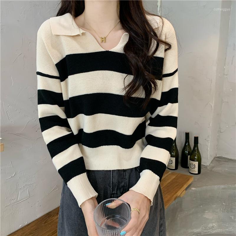 Women's Sweaters Women's 2023 Autumn Winter Collar Long Sleeve Sweater Stripe Soft Waxy Loose All-match Pullover Top Fashion Street, Green
Women's Sweaters Women's 2023 Autumn Winter Collar Long Sleeve Sweater Stripe Soft Waxy Loose All-match Pullover Top Fashion Street, Green