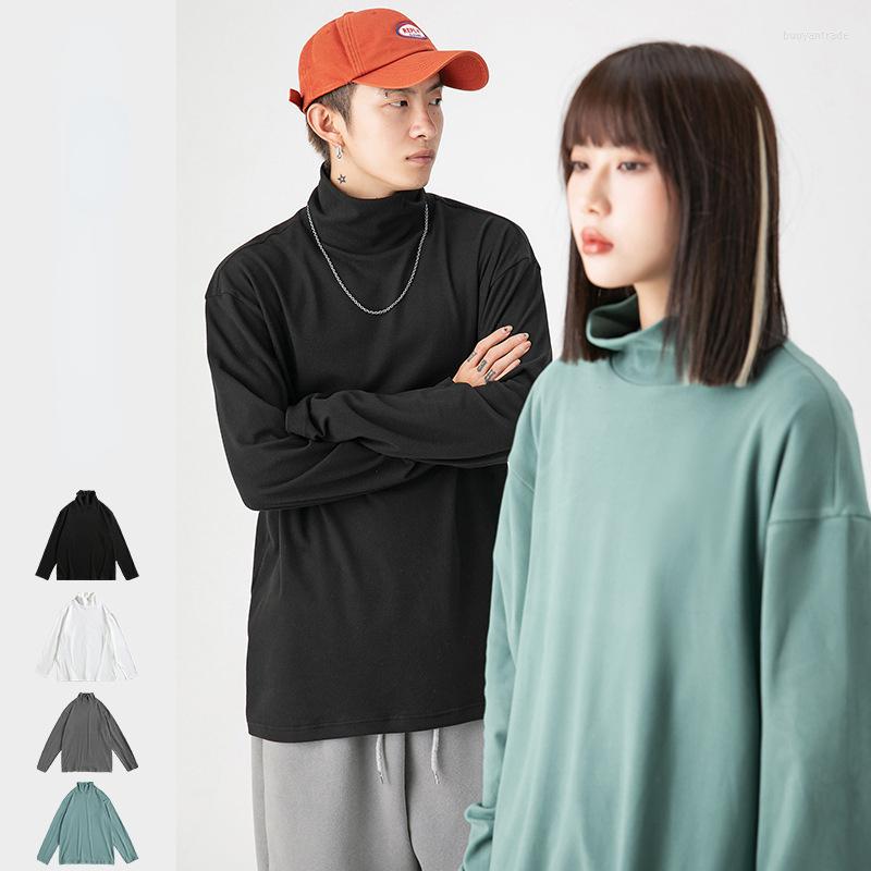 Men's T Shirts Lovers Wear Solid Color Stand-up Collar Bottoming Shirt For Men And Women Harajuku Sweater All-match Long-sleeved T-shirt, Black
Men's T Shirts Lovers Wear Solid Color Stand-up Collar Bottoming Shirt For Men And Women Harajuku Sweater All-match Long-sleeved T-shirt, Black