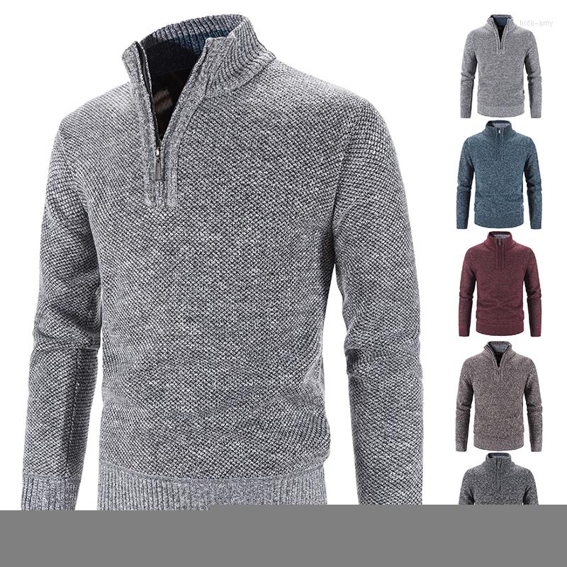 Men's Sweaters Winter Men's Fleece Sweater Thick Warm Pullover Half Zipper Turtleneck Man Jumpers Slim Knitted Male Coat Men Clothing, Coffee
Men's Sweaters Winter Men's Fleece Sweater Thick Warm Pullover Half Zipper Turtleneck Man Jumpers Slim Knitted Male Coat Men Clothing, Coffee