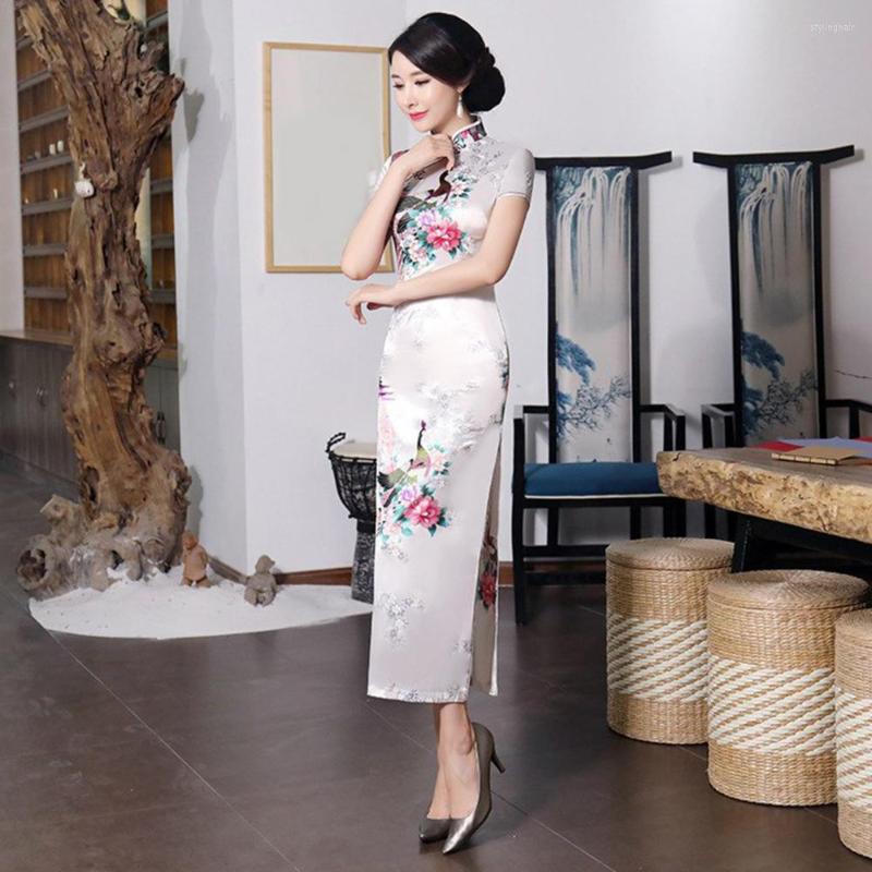 Ethnic Clothing Terrific Qipao Chinese Style Vintage Stand Collar Elegant Women Cheongsam
Ethnic Clothing Terrific Qipao Chinese Style Vintage Stand Collar Elegant Women Cheongsam