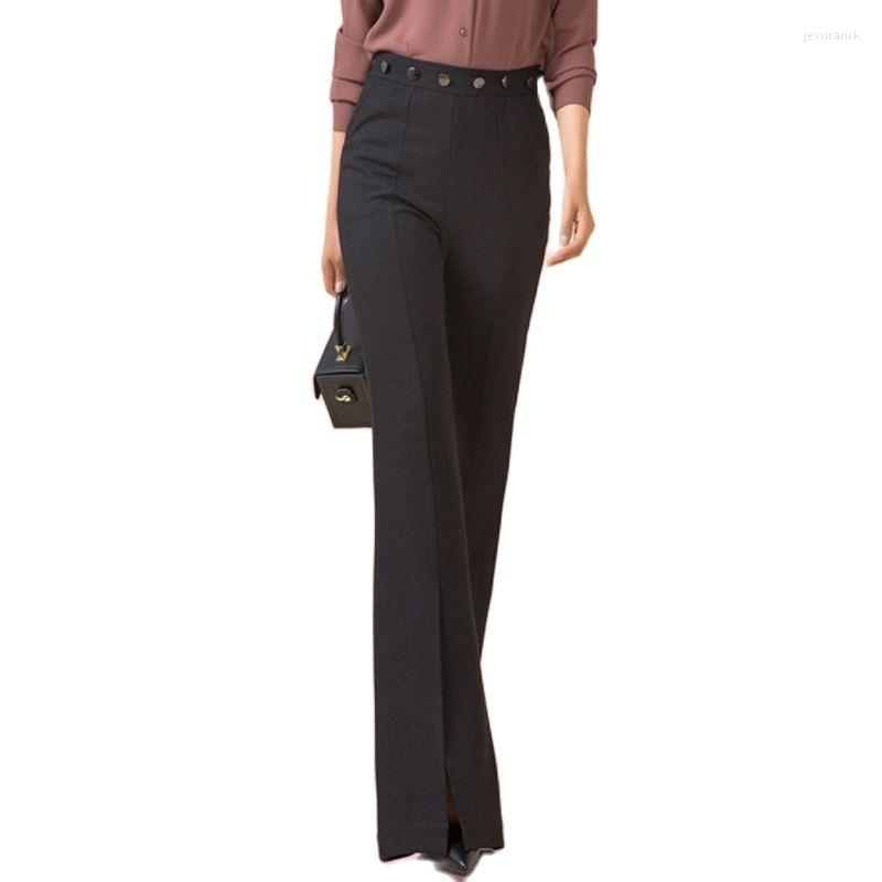 Women's Pants Brand Autumn Winter Flared Women High Waist Plus Large Size Slit Black Suit Trousers Long Lengthen For Tall
Women's Pants Brand Autumn Winter Flared Women High Waist Plus Large Size Slit Black Suit Trousers Long Lengthen For Tall