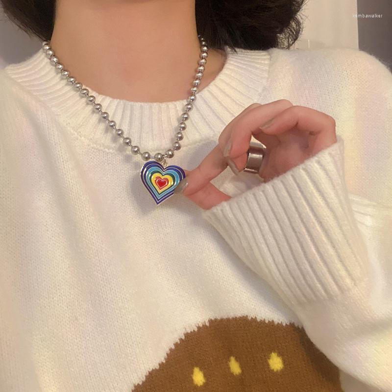 Pendant Necklaces Colorful Enamel Heart Chain Candy Color Peach Choker Necklace Jewelry For Women Party Gift Collares Para Mujer
Pendant Necklaces Colorful Enamel Heart Chain Candy Color Peach Choker Necklace Jewelry For Women Party Gift Collares Para Mujer