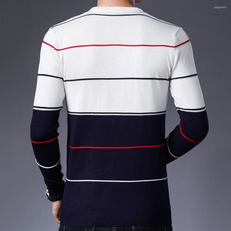 Men's Sweaters Men Base Sweater Trendy Breathable Stripe Crew Neck Spring For Dating, Black
Men's Sweaters Men Base Sweater Trendy Breathable Stripe Crew Neck Spring For Dating, Black
