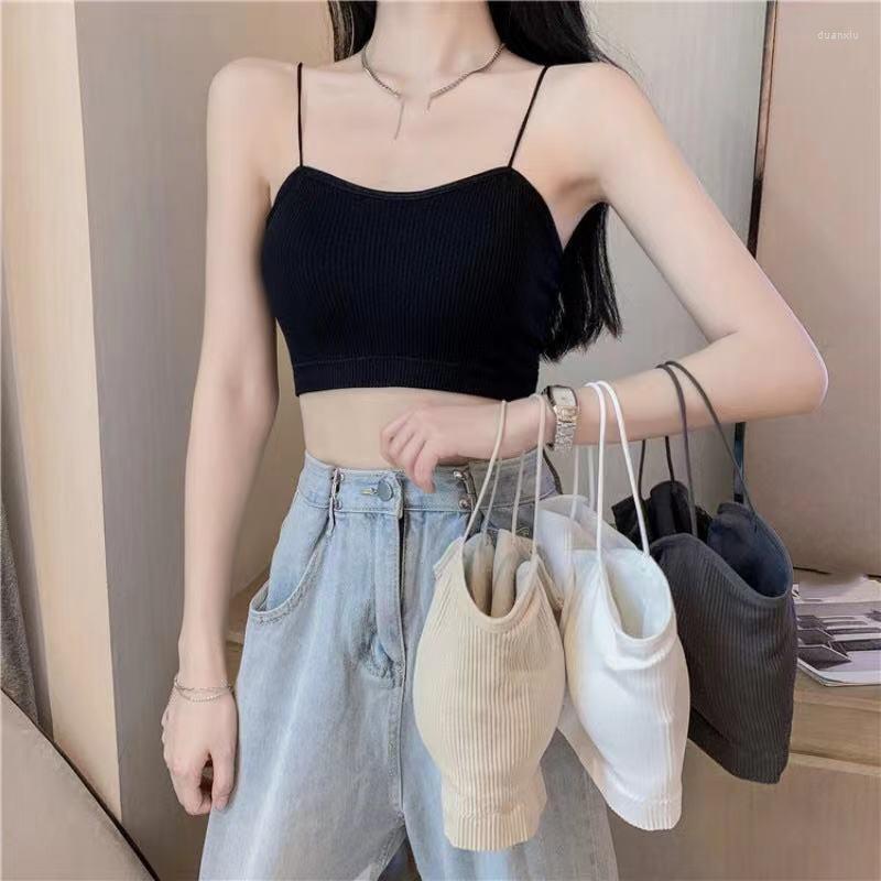 Women's Tanks Women's Sexy Summer Short Yoga Versatile Bra Top 2023 Fashionable Sleeveless Cool Street Club Comfortable Suspender Vest, 02
Women's Tanks Women's Sexy Summer Short Yoga Versatile Bra Top 2023 Fashionable Sleeveless Cool Street Club Comfortable Suspender Vest, 02