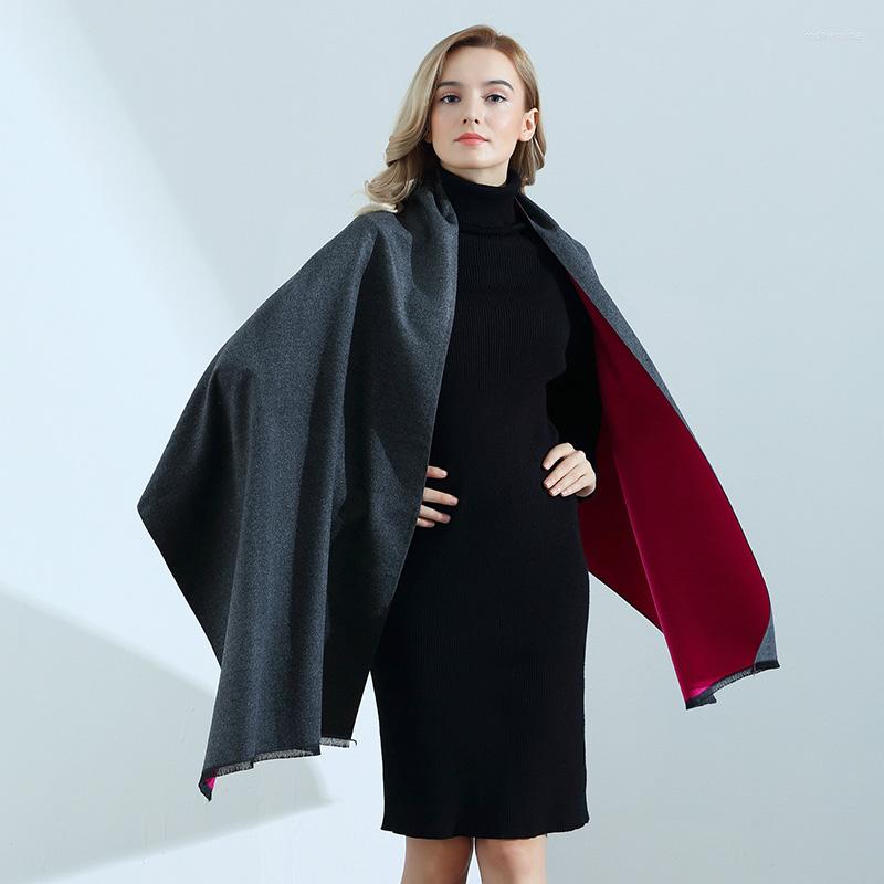 Scarves Women/Men Winter Cashmere High-quality Double-sided Two Solid Color Scarf Shawl Thick Warm Pashmina Wraps
Scarves Women/Men Winter Cashmere High-quality Double-sided Two Solid Color Scarf Shawl Thick Warm Pashmina Wraps