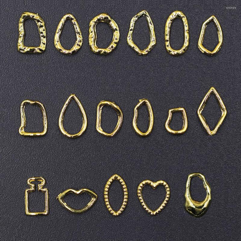 Nail Art Decorations 20pcs 3D Irregular Metal Frame Charms Alloy Hollow Gem Base Model Jewelry Decoration Japanese Enhancement Parts
Nail Art Decorations 20pcs 3D Irregular Metal Frame Charms Alloy Hollow Gem Base Model Jewelry Decoration Japanese Enhancement Parts