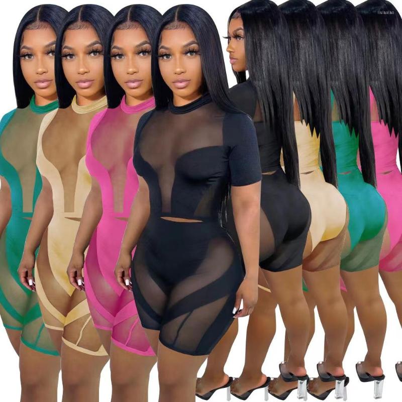 Women' Tracksuits Mesh Patchwork Two-Piece Set Women Fashion Shorts Sexy See Through 2023 Summer Party Club Outfits Wholesale Drop Ship, Yellow
Women' Tracksuits Mesh Patchwork Two-Piece Set Women Fashion Shorts Sexy See Through 2023 Summer Party Club Outfits Wholesale Drop Ship, Yellow