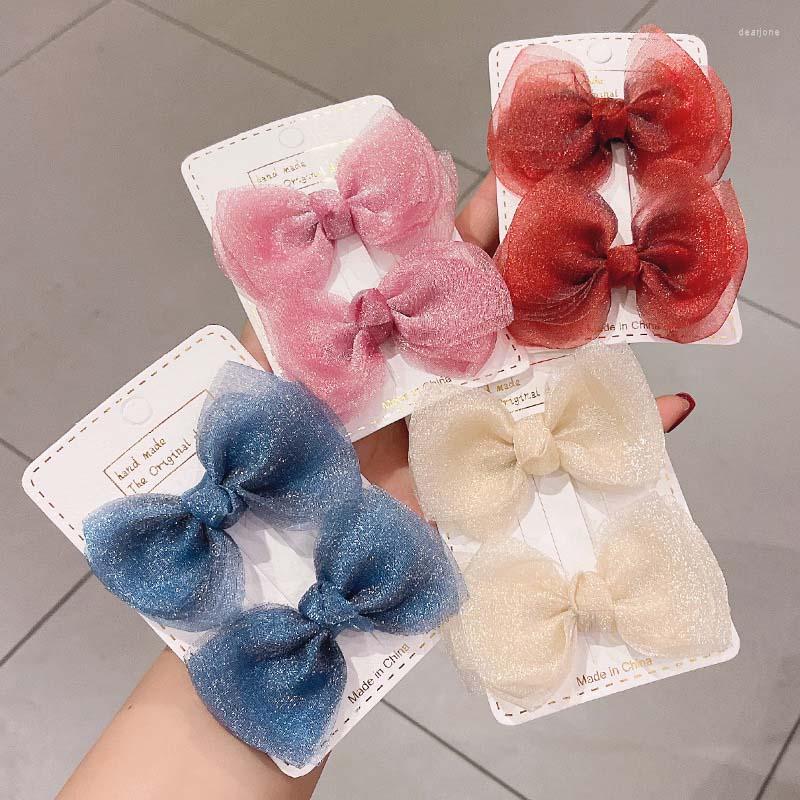 Hair Accessories Kids Bowknot Clips Korean Style Pure Color 1Pair Hairpins Nice Gifts DIY Handmade Organza For Baby Girls, Gray
Hair Accessories Kids Bowknot Clips Korean Style Pure Color 1Pair Hairpins Nice Gifts DIY Handmade Organza For Baby Girls, Gray