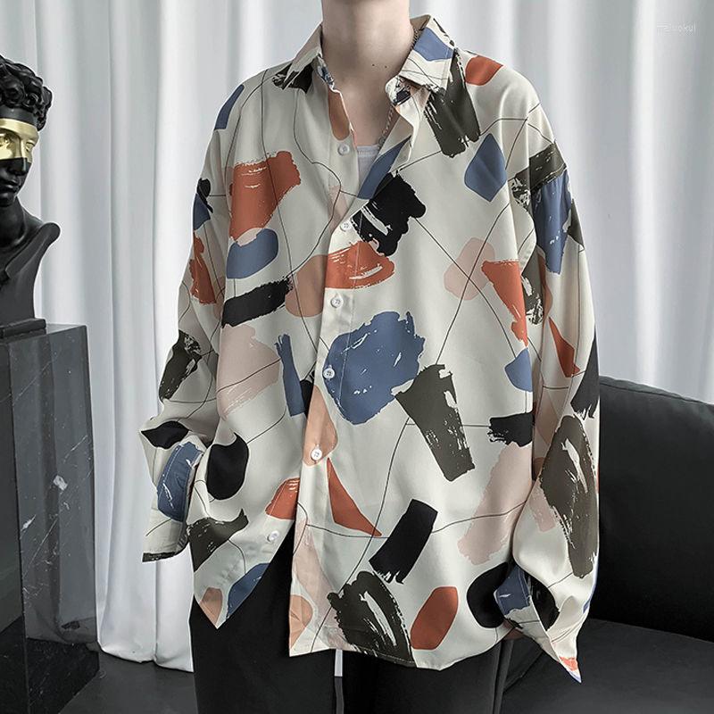 Men's Casual Shirts Autumn Summer Boys' Flowered Shirt Versatile Long Sleeve Korean Version Trendy Hong Kong Style Japanese, 0623-02
Men's Casual Shirts Autumn Summer Boys' Flowered Shirt Versatile Long Sleeve Korean Version Trendy Hong Kong Style Japanese, 0623-02