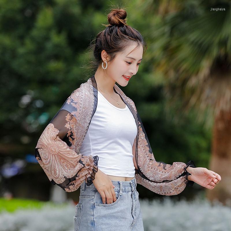 Knee Pads Chiffon Summer Women Sun Protection Arm Sleeve Driving Anti-UV Shawl Cool Oversleeves Thin Print Outdoor Cycling Clothing, Bk2
Knee Pads Chiffon Summer Women Sun Protection Arm Sleeve Driving Anti-UV Shawl Cool Oversleeves Thin Print Outdoor Cycling Clothing, Bk2