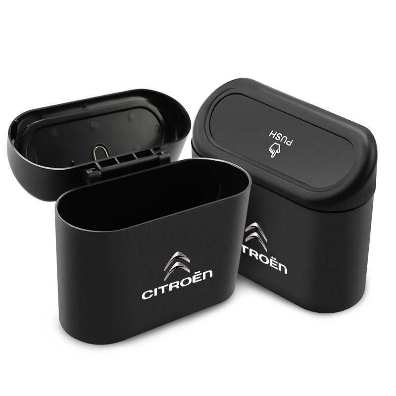 In-vehicle Trash Can Car Garbage Case Storage Bucket Accessories For Citroen C1 C2 C3 C4 C5 C6 C8 Picasso Cactus Vts Xsara
