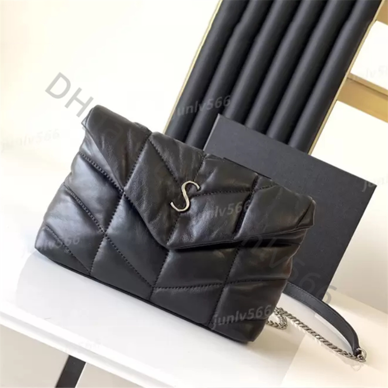 Designers HOT-selling square fat loulou chain bag real leather womens large-capacity shoulder bags high quality quilted Cross Body Purse Totes Envelope bag handbags, Black black chain
Designers HOT-selling square fat loulou chain bag real leather womens large-capacity shoulder bags high quality quilted Cross Body Purse Totes Envelope bag handbags, Black black chain