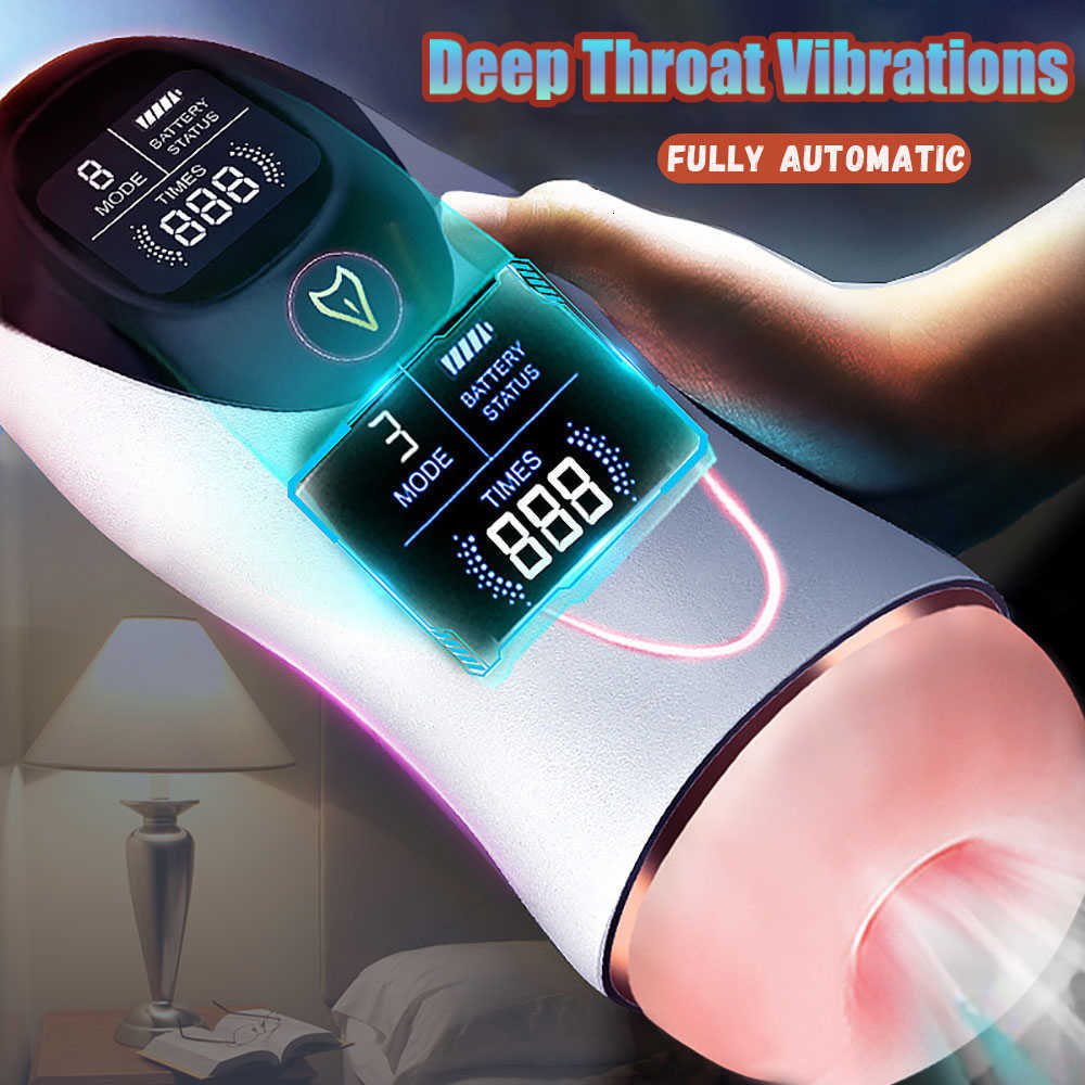 Masturbators For Men Automatic Sucking Real Vagina Vibrator Male Masturbation Cup Pussy Pocket Sex Machine Toys Adults 18