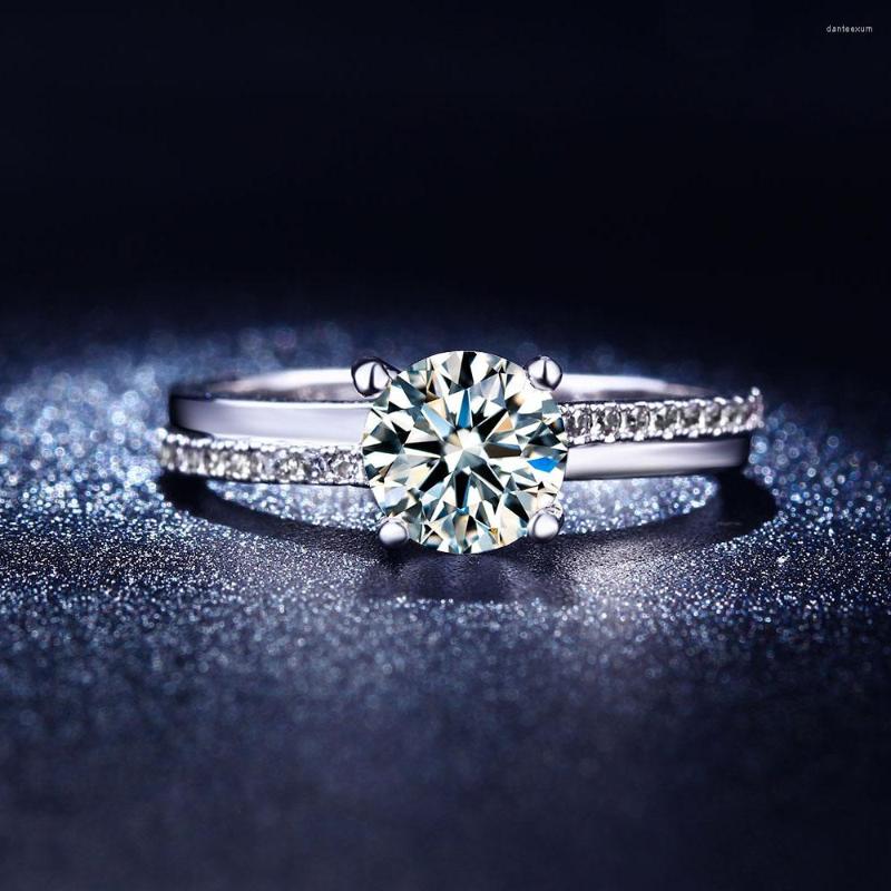Wedding Rings Hainon Classic Romantic Lover Ring Vintage Gift For Lady Jewelry Zircon Engagement Silver Color
Wedding Rings Hainon Classic Romantic Lover Ring Vintage Gift For Lady Jewelry Zircon Engagement Silver Color