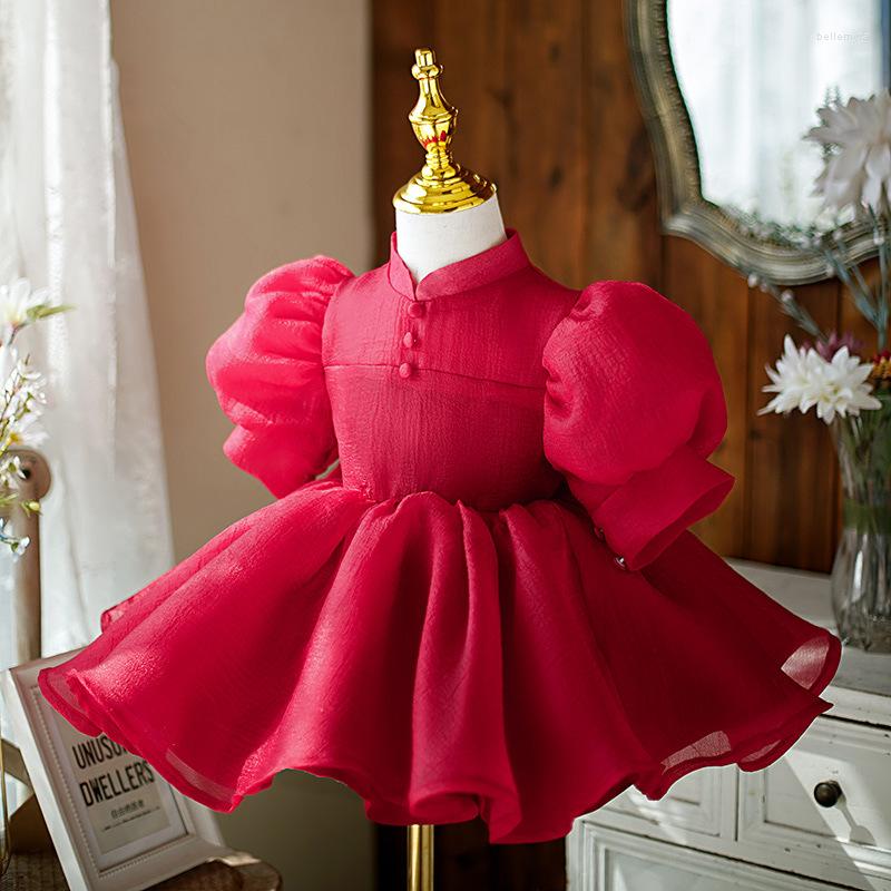 Ethnic Clothing Baby Girls Party Burgundy Evening Dress Elegant Celebrity Formal Birthday Prinecess Dresses Ball Gown Vestidos
Ethnic Clothing Baby Girls Party Burgundy Evening Dress Elegant Celebrity Formal Birthday Prinecess Dresses Ball Gown Vestidos