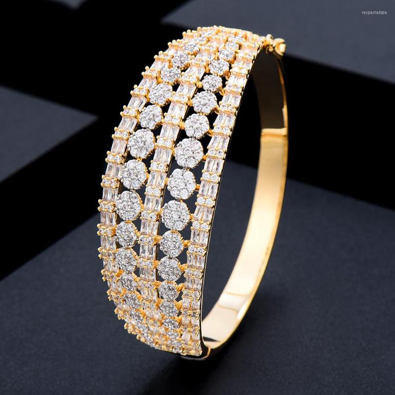 Bangle Jimbora Original Design Stackable Bangles For Women Bridal Wedding Cubic Zircon Bracelet Party Jewelry 2023
Bangle Jimbora Original Design Stackable Bangles For Women Bridal Wedding Cubic Zircon Bracelet Party Jewelry 2023