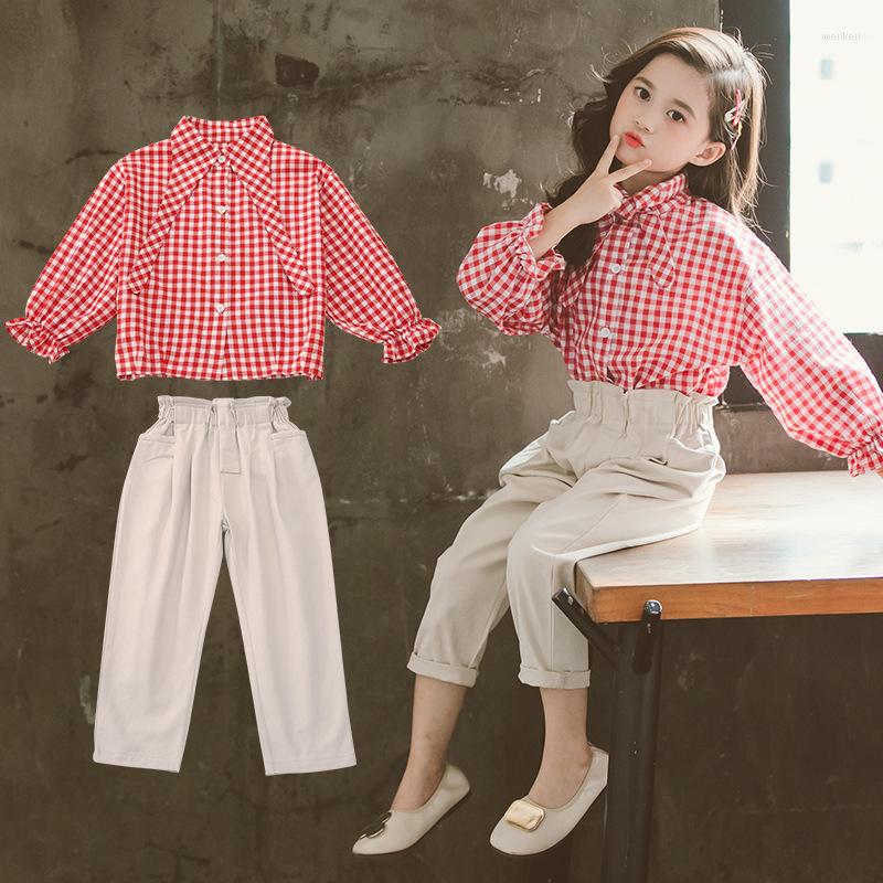 Clothing Sets Teenage Girls Clothes Set 2023 Children Plaid Blouse Elegant Pants 2PCS Suit Spring Kids 3 6 8 10 12 13 14 Years, Black
Clothing Sets Teenage Girls Clothes Set 2023 Children Plaid Blouse Elegant Pants 2PCS Suit Spring Kids 3 6 8 10 12 13 14 Years, Black