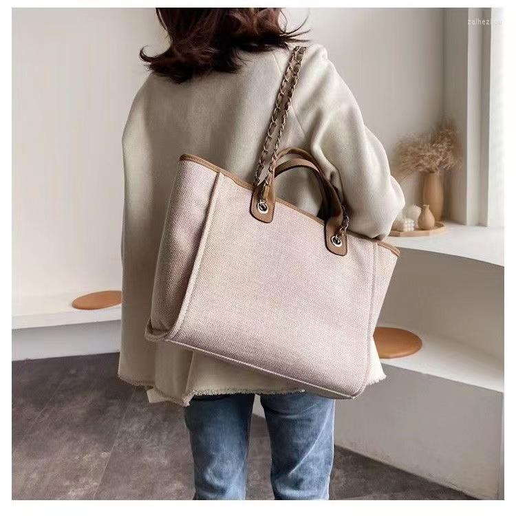Evening Bags Women Handbags Luxury Canvas Lady Shoulder Mesenger Casual Large Capacity Tote Designer Chains Female Big Purses, Gray
Evening Bags Women Handbags Luxury Canvas Lady Shoulder Mesenger Casual Large Capacity Tote Designer Chains Female Big Purses, Gray