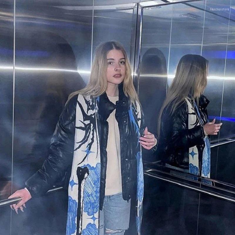 Scarves Fashion Creative Women's Scarf Men's Winter Apron Black Tassel Luminous Y2K Kpop Anime Skeletons Striped Knitted
Scarves Fashion Creative Women's Scarf Men's Winter Apron Black Tassel Luminous Y2K Kpop Anime Skeletons Striped Knitted