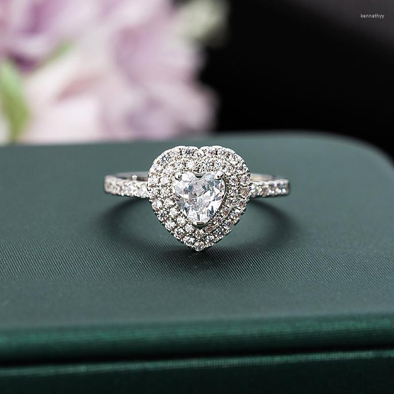Wedding Rings 2023 Creative Heart-shaped Luxury For Women Elegant Zircon Engagement Ring Jewelry Party Gifts
Wedding Rings 2023 Creative Heart-shaped Luxury For Women Elegant Zircon Engagement Ring Jewelry Party Gifts