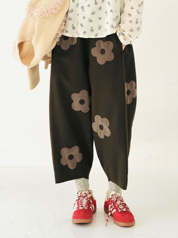 Women' Pants Imakokoni Original Design Elastised Waist Floral Print Casual Loose With Autumn And Winter Wide Leg For Women' Wear
Women' Pants Imakokoni Original Design Elastised Waist Floral Print Casual Loose With Autumn And Winter Wide Leg For Women' Wear