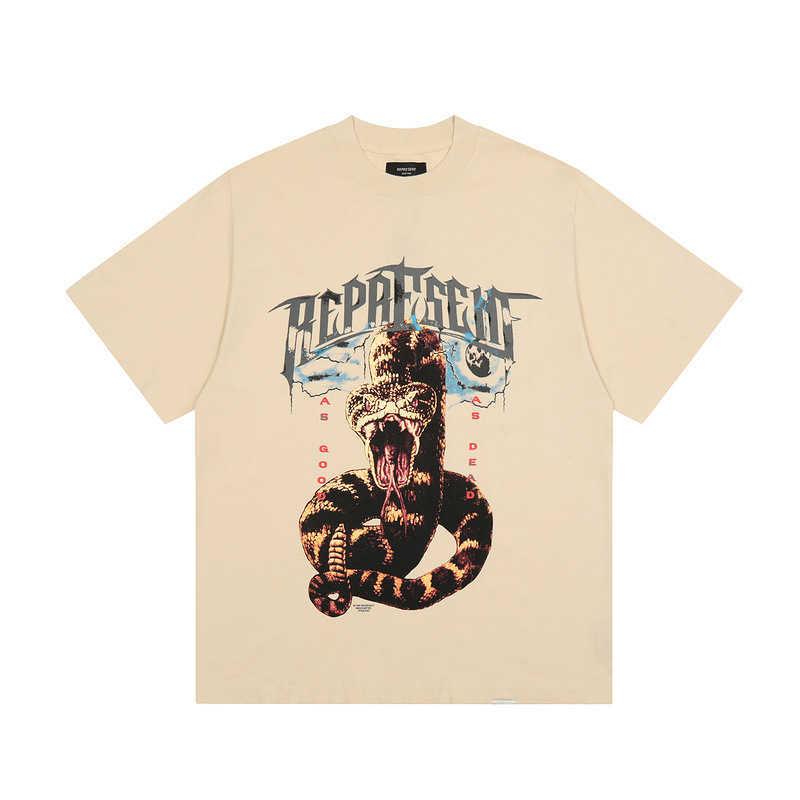 2023 New Men' and Women' t Shirt Fashion Design Brand Present' Present' Ive Vintage Boa Constrictor Destroys Water Wash Used Loose Fog High Street Short Sleeve 0udc, Black
2023 New Men' and Women' t Shirt Fashion Design Brand Present' Present' Ive Vintage Boa Constrictor Destroys Water Wash Used Loose Fog High Street Short Sleeve 0udc, Black
