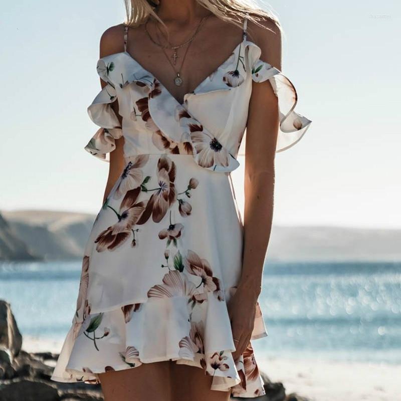 Casual Dresses Summer Short Dress Women Mini White Black Ladies Chiffon Floral Ruffle Beach Clothes 2023 Fashion Vestido
Casual Dresses Summer Short Dress Women Mini White Black Ladies Chiffon Floral Ruffle Beach Clothes 2023 Fashion Vestido