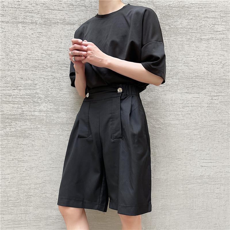 Men's Shorts 2023 Summer Korean Style Personality Metal Button Flap Placket Design Men Casual Loose Wild Suit Size -XXL, Dark blue
Men's Shorts 2023 Summer Korean Style Personality Metal Button Flap Placket Design Men Casual Loose Wild Suit Size -XXL, Dark blue