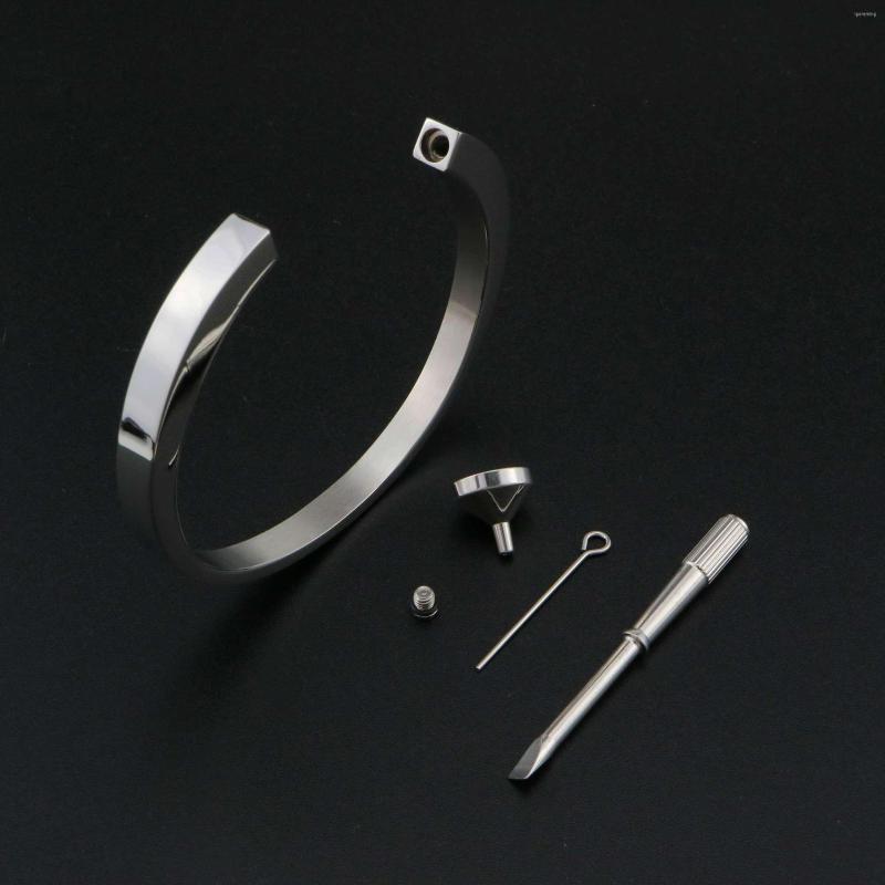 Bangle 60MM Diameter Keepsake Memorial Ash Canister Cremation Urn Wish Vial Prayer Bracelet Stainless Steel 1900262
Bangle 60MM Diameter Keepsake Memorial Ash Canister Cremation Urn Wish Vial Prayer Bracelet Stainless Steel 1900262