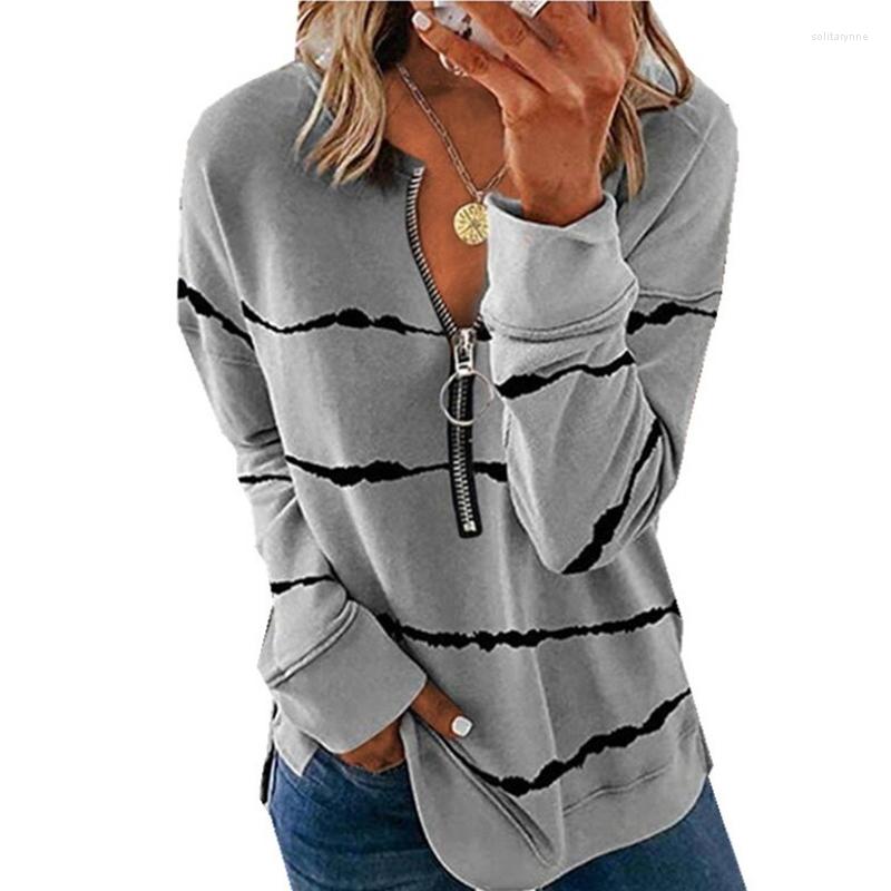 Women' Blouses Vintage Loose Blouse Women Fashion Sexy Zipper V-Neck Striped Ladies Long Sleeve Shirts 2023 Autumn Female Casual Street, Army green
Women' Blouses Vintage Loose Blouse Women Fashion Sexy Zipper V-Neck Striped Ladies Long Sleeve Shirts 2023 Autumn Female Casual Street, Army green