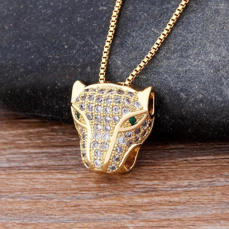 Pendant Necklaces AIBEF Arrival Metal Animal Leopard Heard Necklace Cubic Zirconia Chain Charm Fine Jewelry For Party Gift Wholesale
Pendant Necklaces AIBEF Arrival Metal Animal Leopard Heard Necklace Cubic Zirconia Chain Charm Fine Jewelry For Party Gift Wholesale